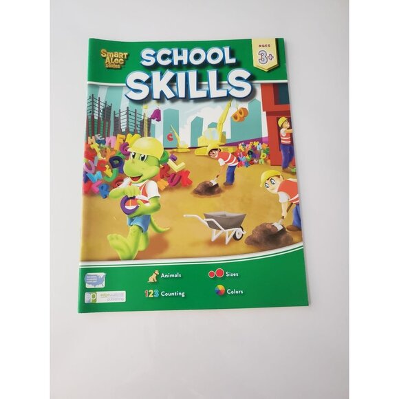 New School Skills Smart Alec Series Workbook Ages 3+ - Picture 1 of 4
